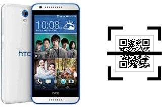 Comment lire les codes QR sur un HTC Desire 620 ?