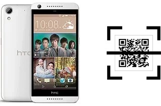 Comment lire les codes QR sur un HTC Desire 626 ?