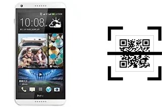 Comment lire les codes QR sur un HTC Desire 816 ?