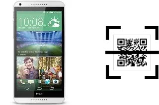 Comment lire les codes QR sur un HTC Desire 816G dual sim ?