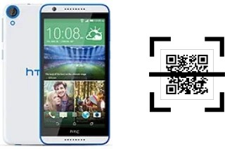 Comment lire les codes QR sur un HTC Desire 820s dual sim ?