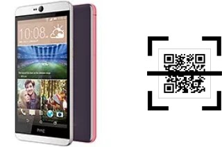 Comment lire les codes QR sur un HTC Desire 826 dual sim ?