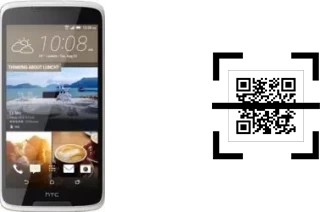 Comment lire les codes QR sur un HTC Desire 828 ?