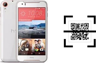 Comment lire les codes QR sur un HTC Desire 830 ?