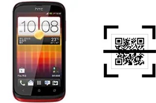 Comment lire les codes QR sur un HTC Desire Q ?