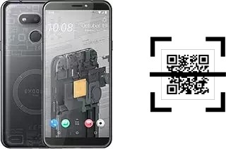 Comment lire les codes QR sur un HTC Exodus 1s ?