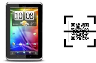 Comment lire les codes QR sur un HTC Flyer Wi-Fi ?