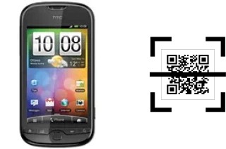 Comment lire les codes QR sur un HTC Panache ?