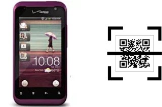 Comment lire les codes QR sur un HTC Rhyme CDMA ?