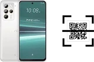 Comment lire les codes QR sur un HTC U23 Pro ?