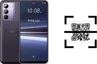 Comment lire les codes QR sur un HTC U23 ?