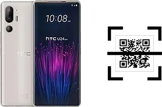 Comment lire les codes QR sur un HTC U24 Pro ?