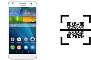 Comment lire les codes QR sur un Huawei Ascend G7 ?