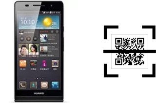 Comment lire les codes QR sur un Huawei Ascend P6 S ?