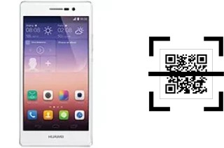 Comment lire les codes QR sur un Huawei Ascend P7 ?