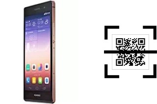 Comment lire les codes QR sur un Huawei Ascend P7 Sapphire Edition ?