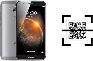 Comment lire les codes QR sur un Huawei G7 Plus ?