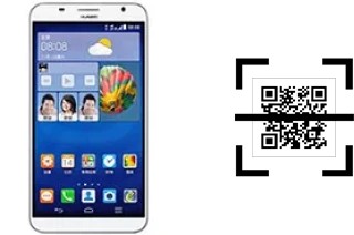 Comment lire les codes QR sur un Huawei Ascend GX1 ?