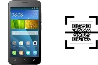 Comment lire les codes QR sur un Huawei Honor Bee ?