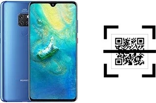 Comment lire les codes QR sur un Huawei Mate 20 ?