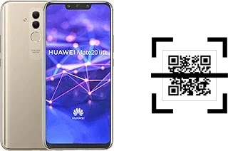 Comment lire les codes QR sur un Huawei Mate 20 lite ?