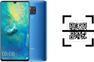 Comment lire les codes QR sur un Huawei Mate 20 X ?