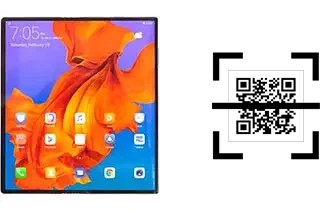 Comment lire les codes QR sur un Huawei Mate X ?