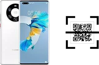 Comment lire les codes QR sur un Huawei Mate 40 Pro+ ?