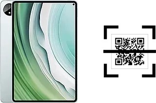 Comment lire les codes QR sur un Huawei MatePad Pro 11 (2024) ?