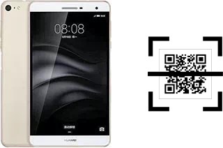 Comment lire les codes QR sur un Huawei MediaPad M2 7.0 ?