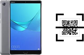 Comment lire les codes QR sur un Huawei MediaPad M5 8 ?