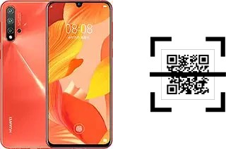 Comment lire les codes QR sur un Huawei nova 5 Pro ?