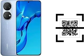 Comment lire les codes QR sur un Huawei P50E ?