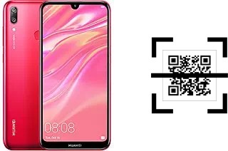 Comment lire les codes QR sur un Huawei Y7 (2019) ?