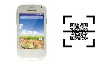 Comment lire les codes QR sur un Hyundai D350 ?