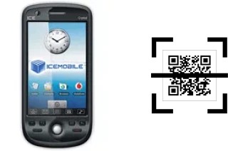 Comment lire les codes QR sur un Icemobile Crystal ?