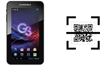 Comment lire les codes QR sur un Icemobile G3 ?