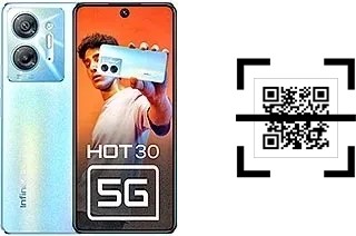 Comment lire les codes QR sur un Infinix Hot 30 5G ?