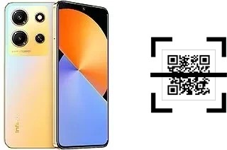 Comment lire les codes QR sur un Infinix Note 30i ?