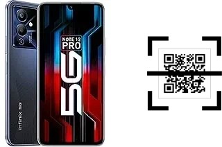 Comment lire les codes QR sur un Infinix Note 12 Pro 5G ?