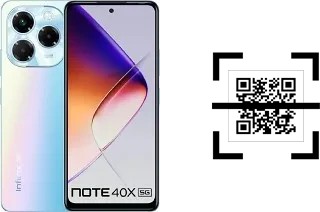 Comment lire les codes QR sur un Infinix Note 40X 5G ?