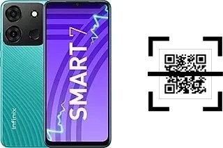 Comment lire les codes QR sur un Infinix Smart 7 (India) ?