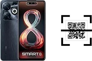 Comment lire les codes QR sur un Infinix Smart 8 (India) ?