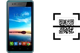 Comment lire les codes QR sur un Intex Aqua 4.5E ?