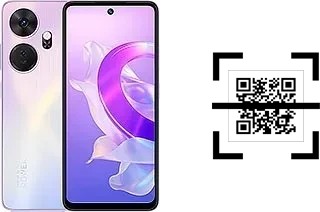 Comment lire les codes QR sur un itel P55+ ?