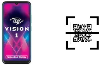 Comment lire les codes QR sur un itel Vision 1 ?