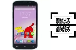 Comment lire les codes QR sur un JFone Omega DTV501 ?