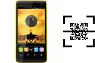 Comment lire les codes QR sur un K-Touch E806 ?