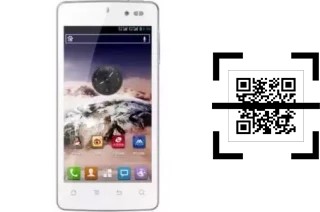 Comment lire les codes QR sur un K-Touch U86 ?