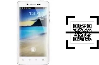 Comment lire les codes QR sur un K-Touch V8 ?